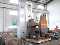 TK6920A 數(shù)控落地鏜銑床加工現(xiàn)場(chǎng)